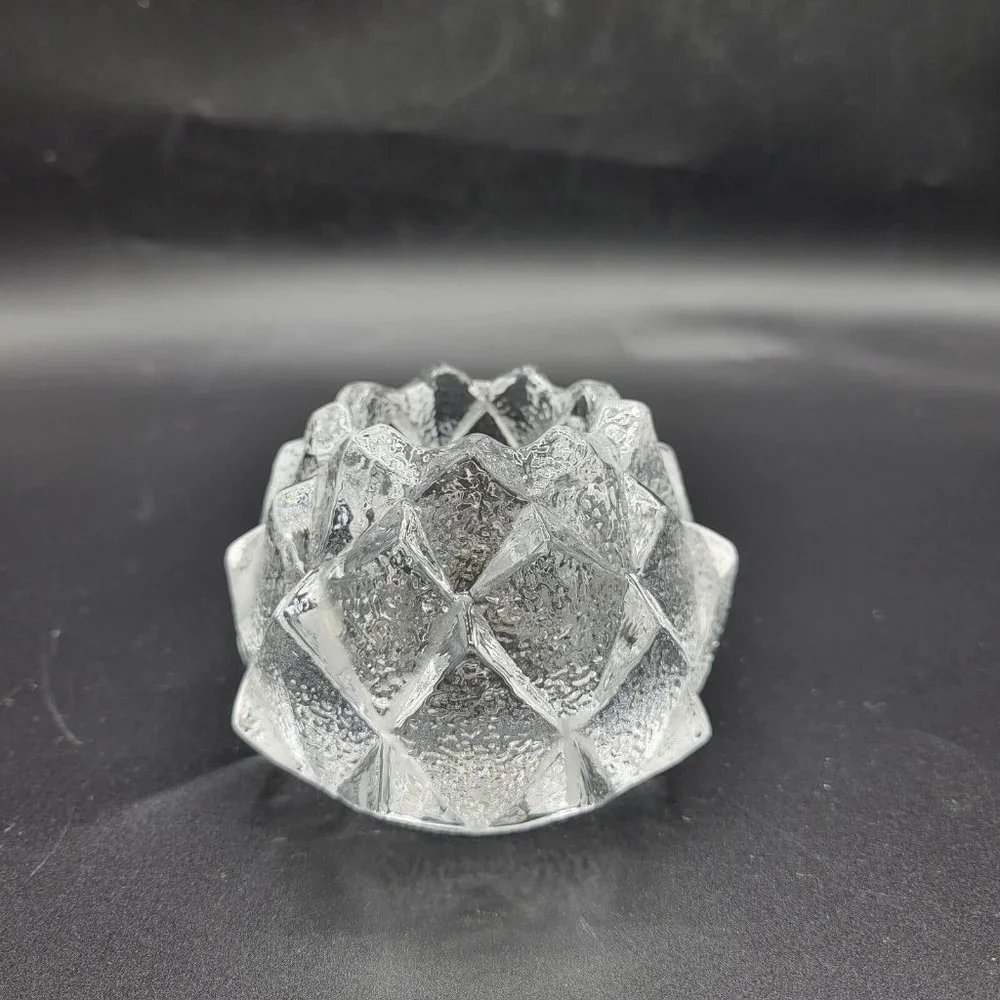 Orrefors Sweden Nimbus Glass Votive Candleholder New Without Tags - Picture 8 of 8